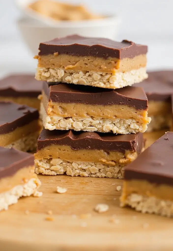 25 Chocolate Peanut Butter Dessert Recipes That Are Simply Irresistible 1 25 Chocolate Peanut Butter Dessert Recipes That Are Simply Irresistible - 1. No-Bake Chocolate Peanut Butter Bars