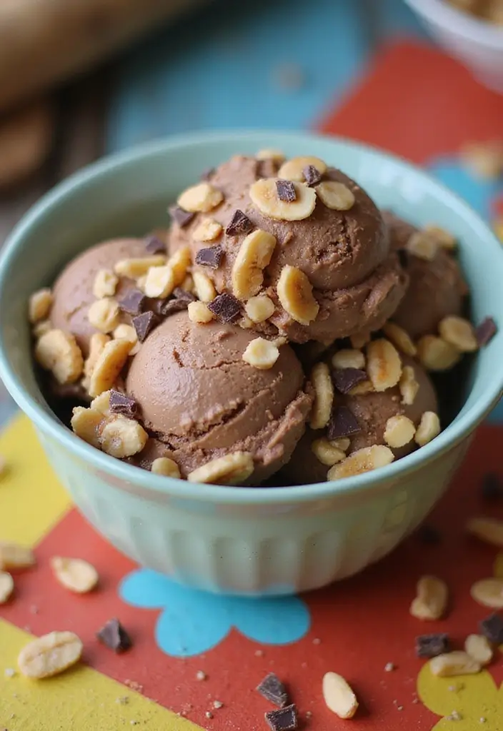 25 Chocolate Peanut Butter Dessert Recipes That Are Simply Irresistible 4 25 Chocolate Peanut Butter Dessert Recipes That Are Simply Irresistible - 2. Chocolate Peanut Butter Banana Ice Cream