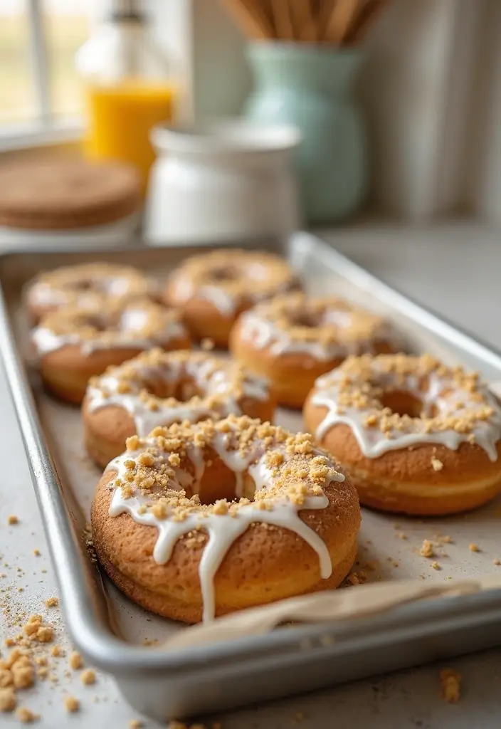 25 Cookies and Cream Dessert Recipes You’ll Crave Again and Again - 21. Cookies and Cream Donuts