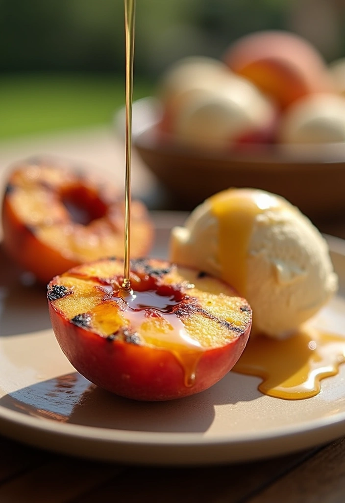 25 Dessert Recipes Using Canned Peaches for Instant Flavor 92 25 Dessert Recipes Using Canned Peaches for Instant Flavor - 16. Grilled Peaches with Honey