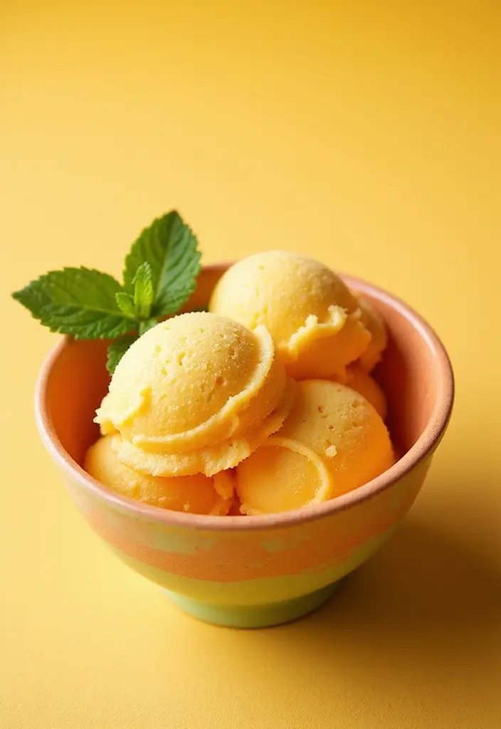25 Dessert Recipes Using Canned Peaches for Instant Flavor 29 25 Dessert Recipes Using Canned Peaches for Instant Flavor - 5. Peach Sorbet