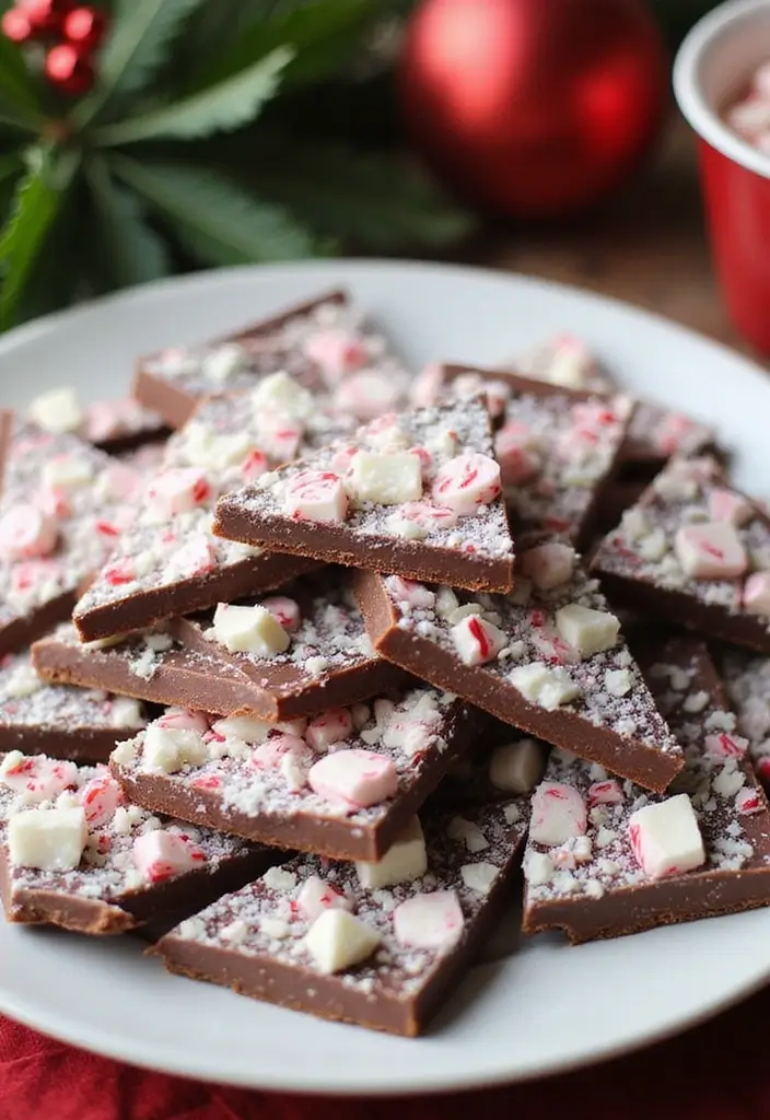 25 Dessert Recipes Using Evaporated Milk for a Rich, Creamy Texture 66 25 Dessert Recipes Using Evaporated Milk for a Rich, Creamy Texture - 12. Peppermint Bark