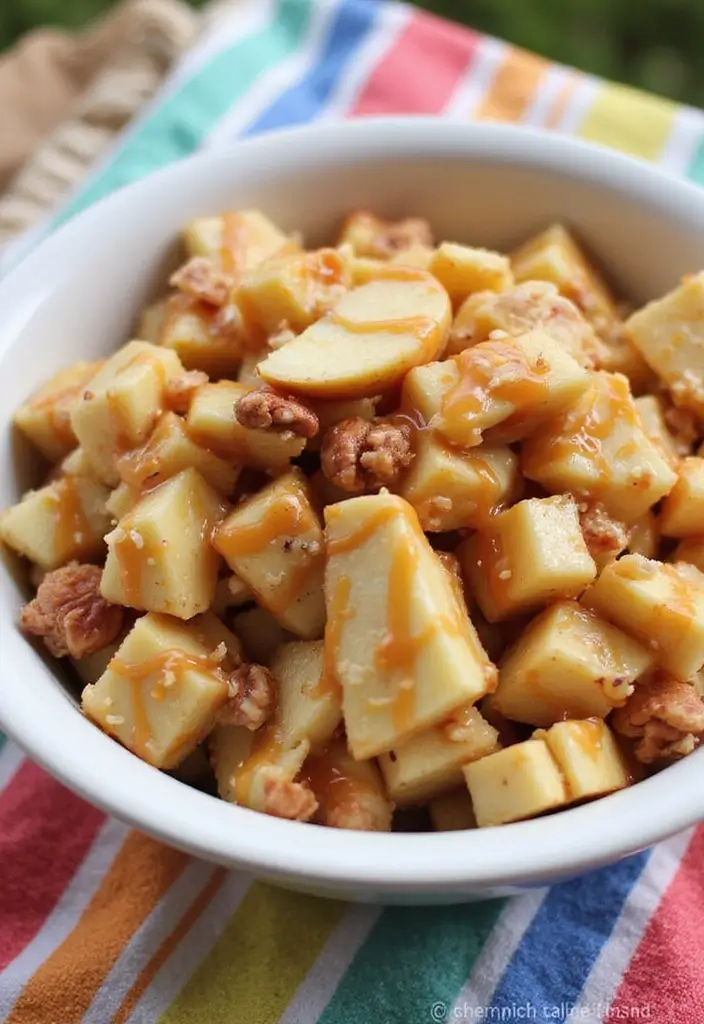25 Dessert Recipes Using Evaporated Milk for a Rich, Creamy Texture 136 25 Dessert Recipes Using Evaporated Milk for a Rich, Creamy Texture - 22. Taffy Apple Salad