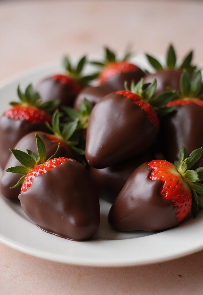 25 Dessert Recipes Using Evaporated Milk for a Rich, Creamy Texture 157 25 Dessert Recipes Using Evaporated Milk for a Rich, Creamy Texture - 25. Chocolate Covered Strawberries