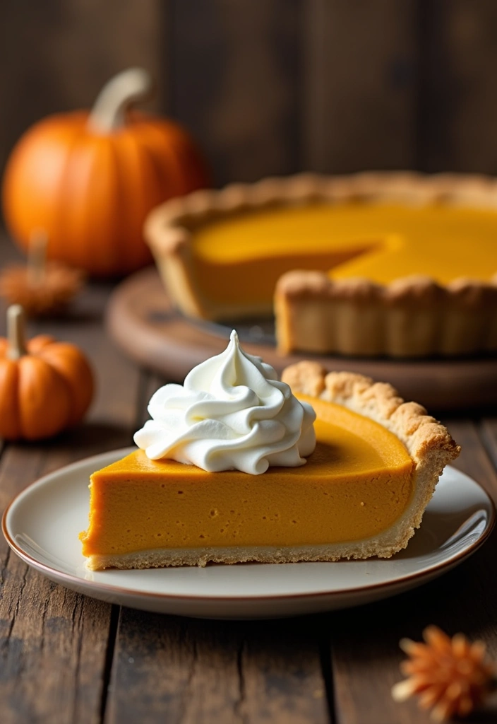 25 Dessert Recipes Using Evaporated Milk for a Rich, Creamy Texture 44 25 Dessert Recipes Using Evaporated Milk for a Rich, Creamy Texture - 8. Pumpkin Pie