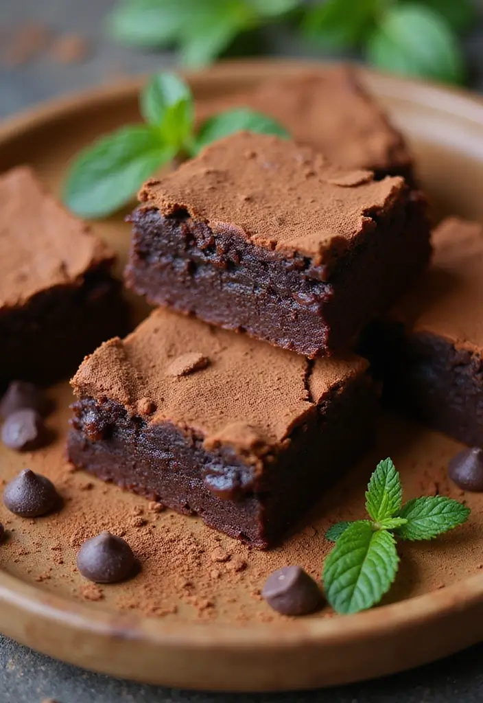 25 Dessert Recipes with Cocoa Powder That Are Simple Yet Decadent 1 25 Dessert Recipes with Cocoa Powder That Are Simple Yet Decadent - 1. Decadent Dark Chocolate Brownies