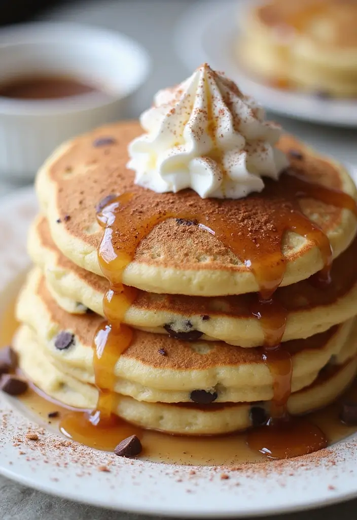 25 Dessert Recipes with Cocoa Powder That Are Simple Yet Decadent 94 25 Dessert Recipes with Cocoa Powder That Are Simple Yet Decadent - 16. Chocolate Chip Pancakes