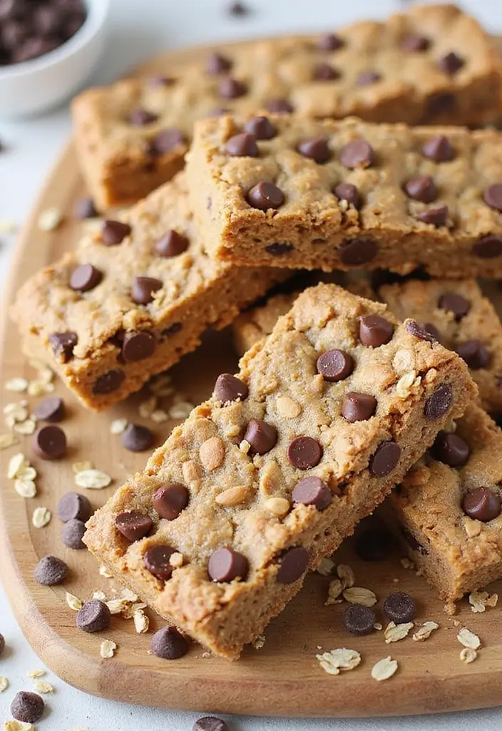 25 Dessert Recipes with Cocoa Powder That Are Simple Yet Decadent 141 25 Dessert Recipes with Cocoa Powder That Are Simple Yet Decadent - 23. Chocolate Chip Granola Bars