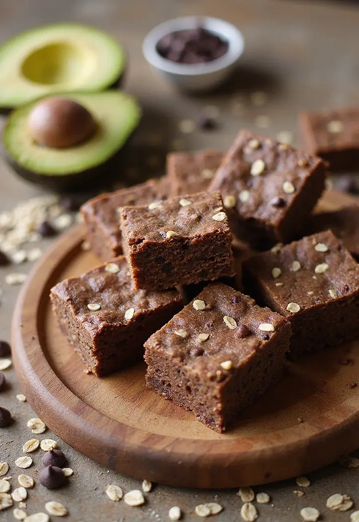 25 Dessert Recipes with Cocoa Powder That Are Simple Yet Decadent 49 25 Dessert Recipes with Cocoa Powder That Are Simple Yet Decadent - 9. Chocolate Avocado Energy Bars