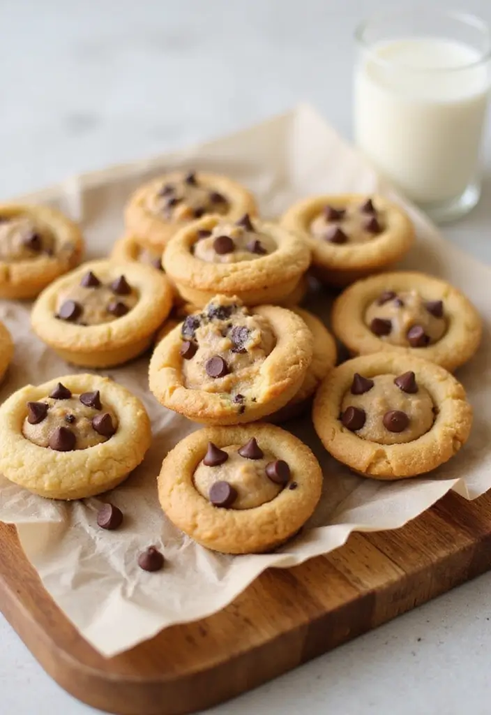 25 Dessert Recipes with Pie Crust That Go Beyond Pies 58 25 Dessert Recipes with Pie Crust That Go Beyond Pies - 10. Chocolate Chip Cookie Dough Pie Crust Bites