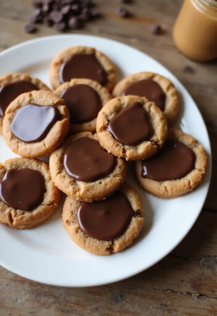 25 Dessert Recipes with Pie Crust That Go Beyond Pies 8 25 Dessert Recipes with Pie Crust That Go Beyond Pies - 2. Chocolate Peanut Butter Pie Crust Cookies