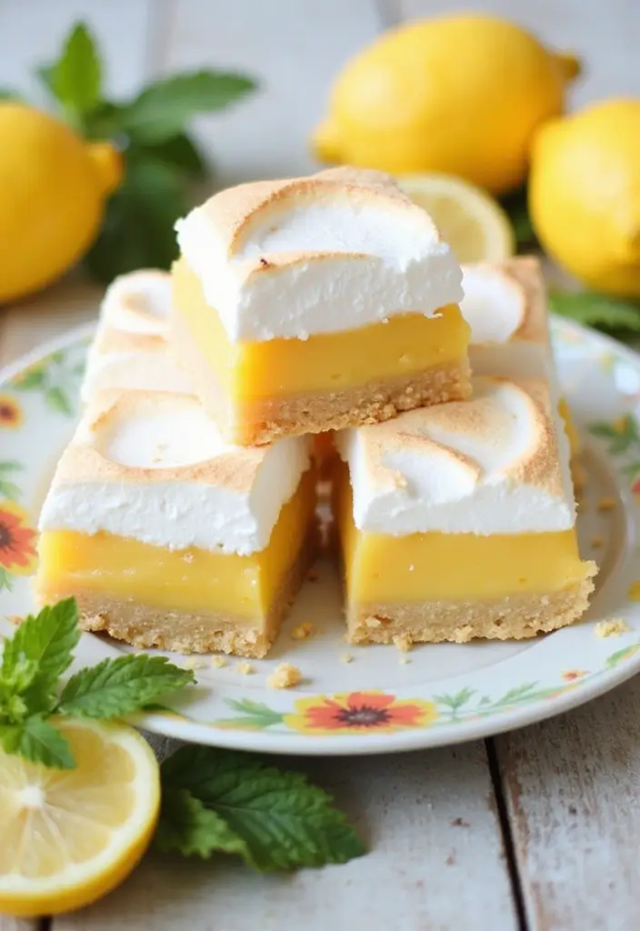 25 Dessert Recipes with Pie Crust That Go Beyond Pies 15 25 Dessert Recipes with Pie Crust That Go Beyond Pies - 3. Lemon Meringue Pie Crust Bars