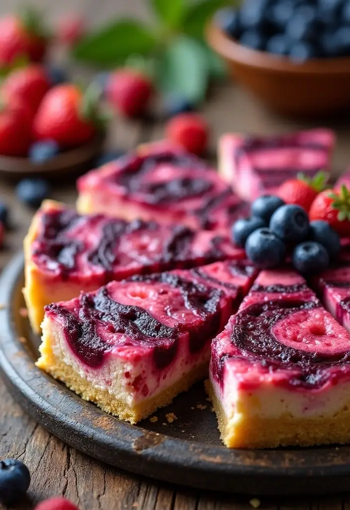 25 Dessert Recipes with Pie Crust That Go Beyond Pies 22 25 Dessert Recipes with Pie Crust That Go Beyond Pies - 4. Berry Pie Crust Cheesecake Bars