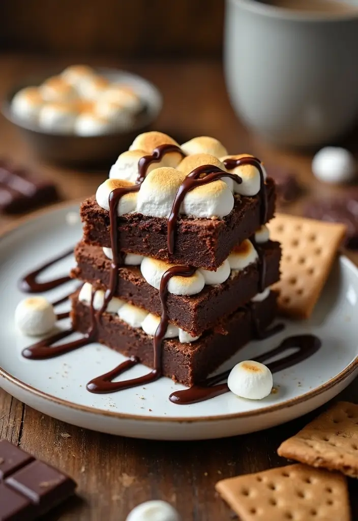 25 Dessert Recipes with Pie Crust That Go Beyond Pies 29 25 Dessert Recipes with Pie Crust That Go Beyond Pies - 5. S'mores Pie Crust Brownies