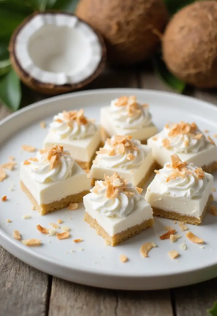 25 Dessert Recipes with Pie Crust That Go Beyond Pies 51 25 Dessert Recipes with Pie Crust That Go Beyond Pies - 9. Coconut Cream Pie Crust Bars