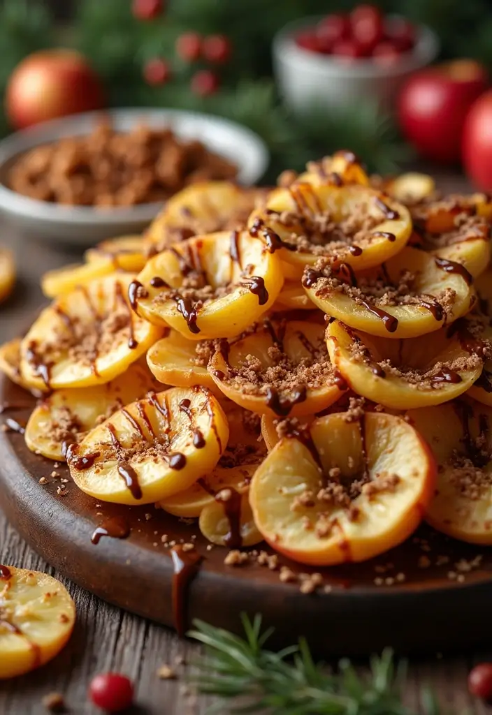 25 Easy Baked Apple Dessert Recipes for Cozy Nights 162 25 Easy Baked Apple Dessert Recipes for Cozy Nights - 24. Easy Baked Apple Nachos