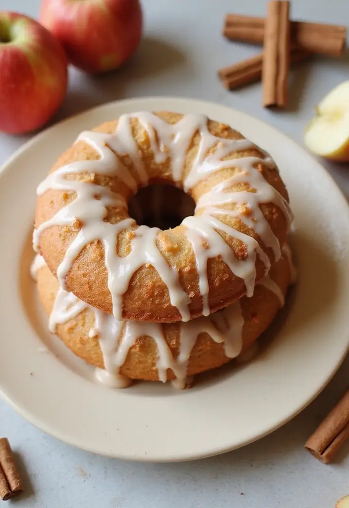 25 Easy Baked Apple Dessert Recipes for Cozy Nights 29 25 Easy Baked Apple Dessert Recipes for Cozy Nights - 5. Baked Apple Donuts