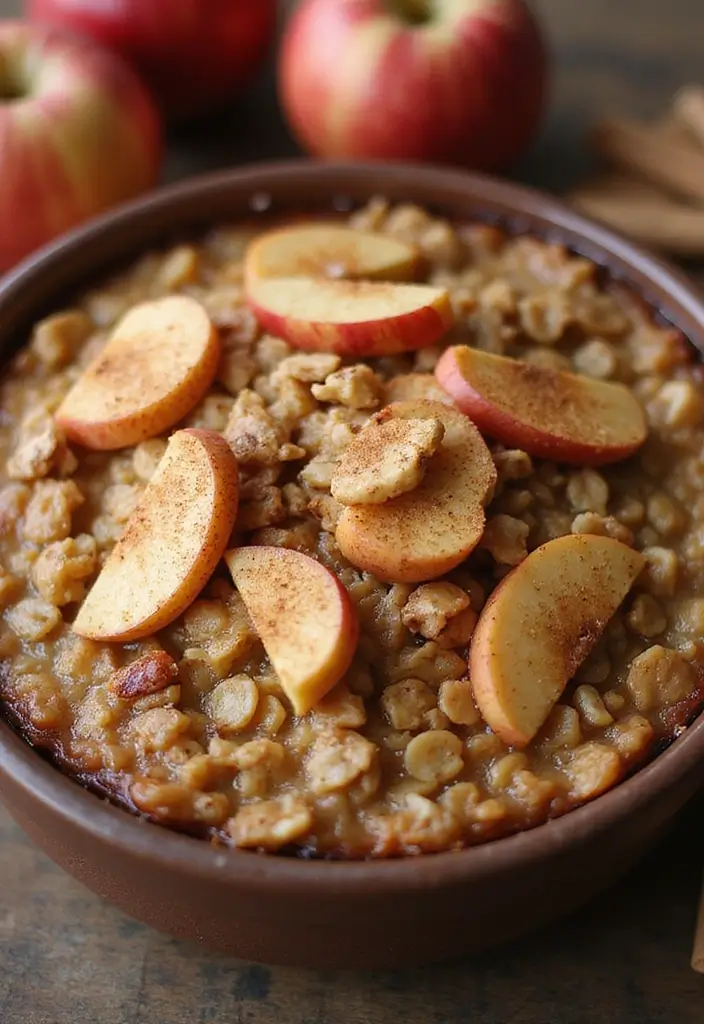 25 Easy Baked Apple Dessert Recipes for Cozy Nights 36 25 Easy Baked Apple Dessert Recipes for Cozy Nights - 6. Apple Cinnamon Oatmeal Bake