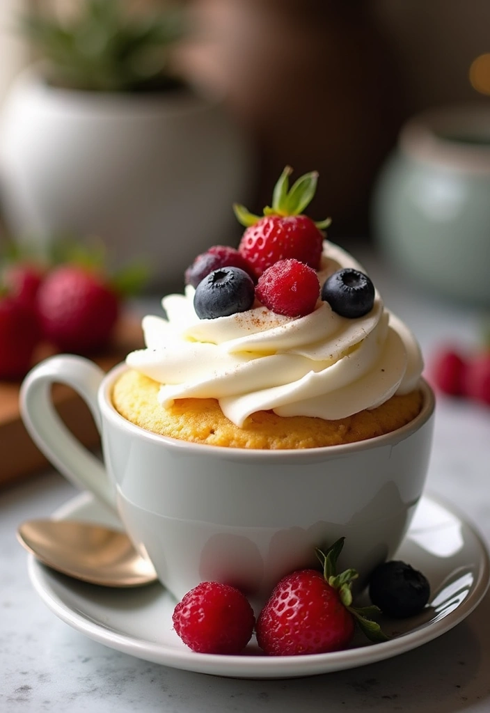 25 Easy Dessert Recipes Using Cake Mixes for Effortless Baking 63 25 Easy Dessert Recipes Using Cake Mixes for Effortless Baking - 11. Cake Mix Mug Cakes