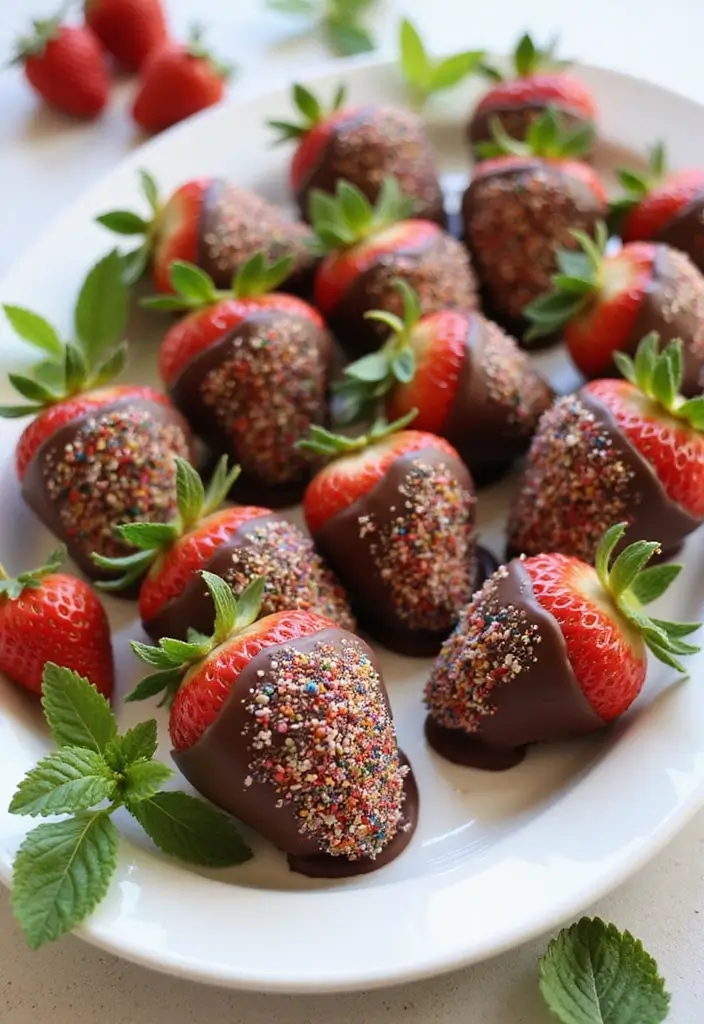 25 Easy Dessert Recipes Using Cake Mixes for Effortless Baking 105 25 Easy Dessert Recipes Using Cake Mixes for Effortless Baking - 17. Cake Mix Chocolate-Covered Strawberries
