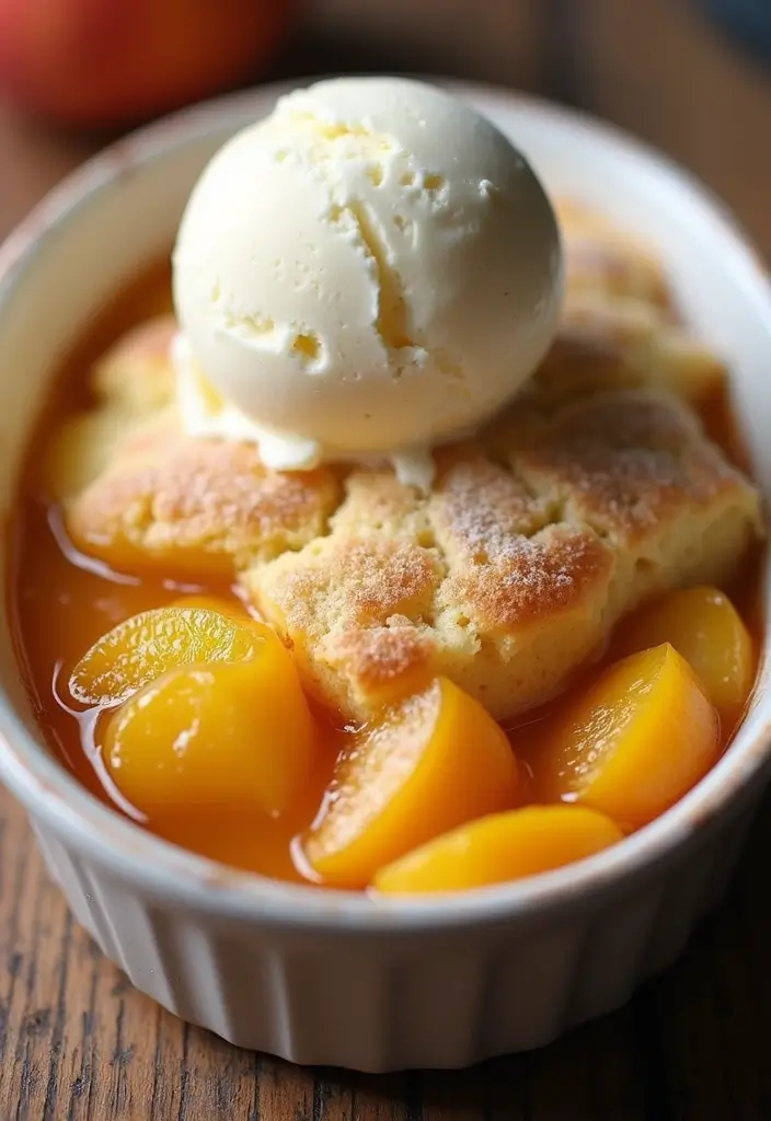 25 Easy Dessert Recipes Using Cake Mixes for Effortless Baking 140 25 Easy Dessert Recipes Using Cake Mixes for Effortless Baking - 22. Cake Mix Peach Cobbler