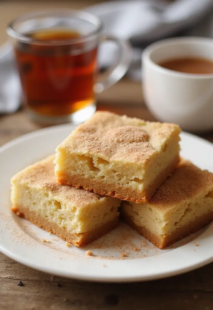25 Easy Dessert Recipes Using Cake Mixes for Effortless Baking 147 25 Easy Dessert Recipes Using Cake Mixes for Effortless Baking - 23. Cake Mix Snickerdoodle Bars