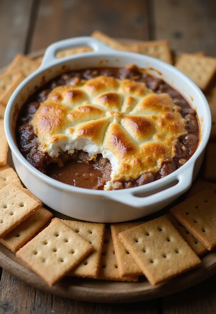25 Easy Dessert Recipes for a Crowd That Everyone Will Love 65 25 Easy Dessert Recipes for a Crowd That Everyone Will Love - 11. S'mores Dip