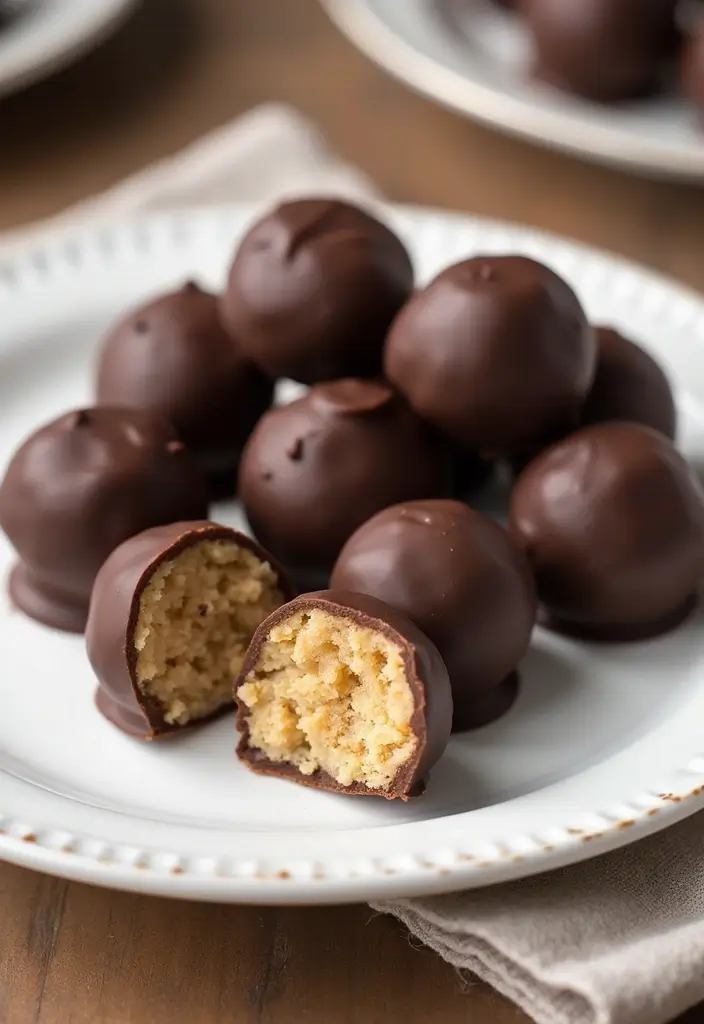 25 Easy Dessert Recipes for a Crowd That Everyone Will Love 70 25 Easy Dessert Recipes for a Crowd That Everyone Will Love - 12. Cookie Dough Truffles