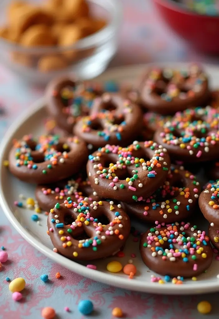 25 Easy Dessert Recipes for a Crowd That Everyone Will Love 44 25 Easy Dessert Recipes for a Crowd That Everyone Will Love - 8. Chocolate-Dipped Pretzels