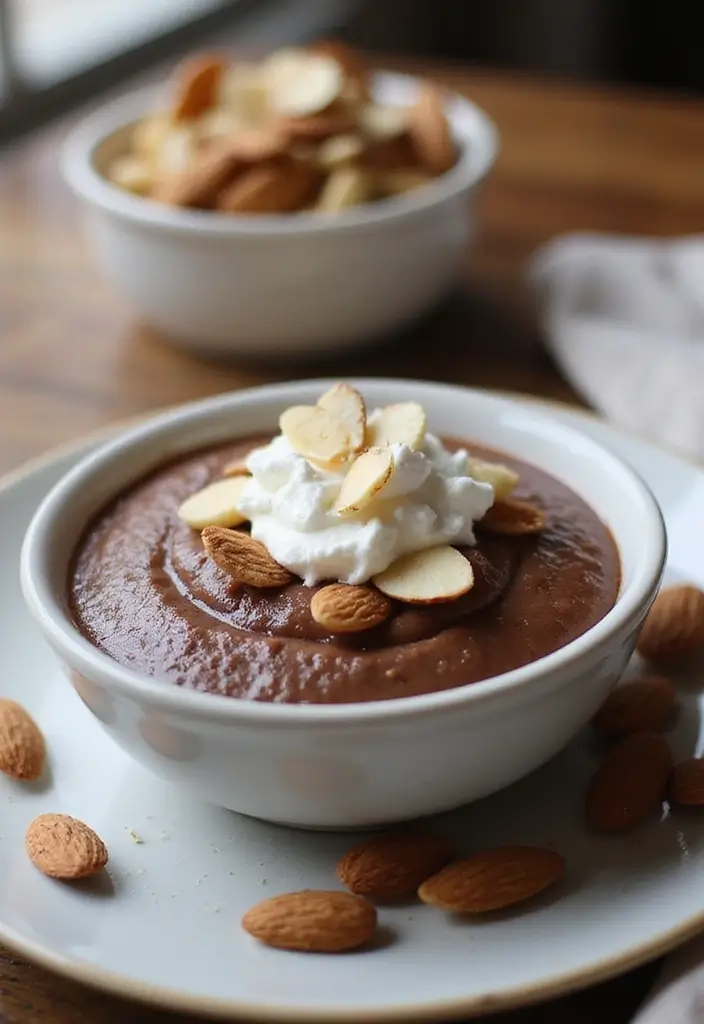 25 Easy Keto Dessert Recipes Using Only 3 Ingredients - 22. Chocolate Almond Pudding