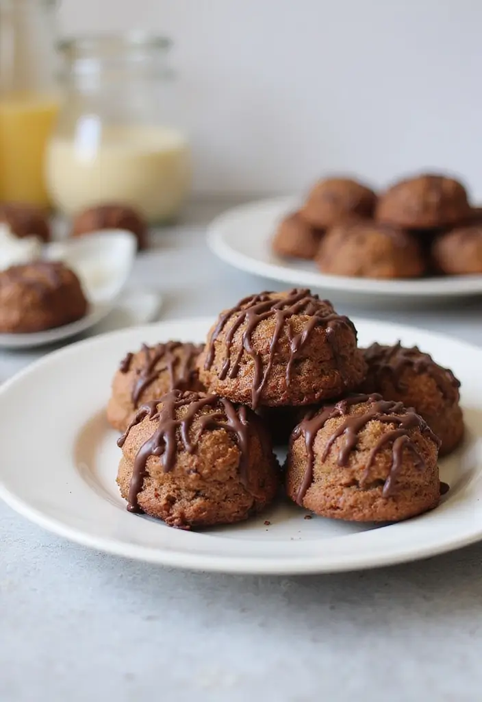 25 Easy Keto Dessert Recipes Using Only 3 Ingredients - 23. Chocolate Coconut Macaroons