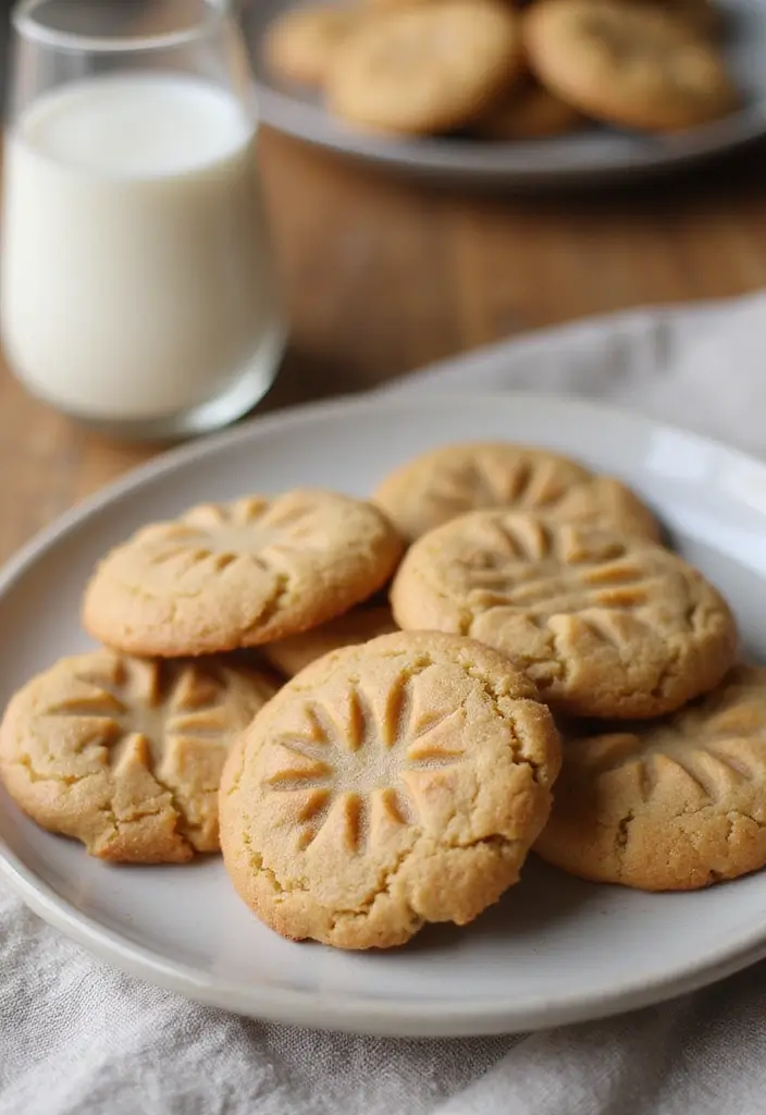 25 Easy Keto Dessert Recipes Using Only 3 Ingredients - 9. Peanut Butter Cookies
