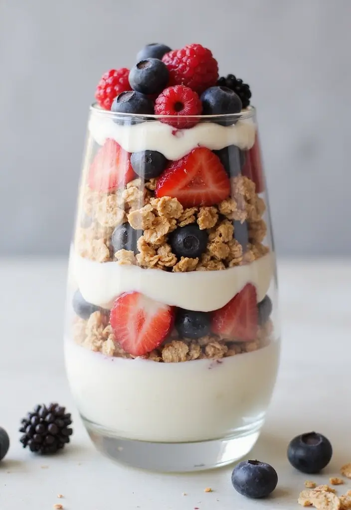 25 Easy Low Calorie Dessert Recipes That Still Feel Indulgent 86 25 Easy Low Calorie Dessert Recipes That Still Feel Indulgent - 14. Fruit and Yogurt Parfait