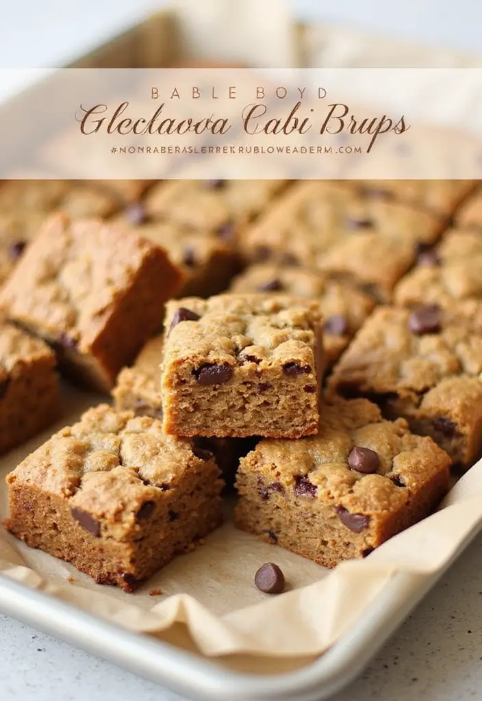 25 Easy Low Calorie Dessert Recipes That Still Feel Indulgent 112 25 Easy Low Calorie Dessert Recipes That Still Feel Indulgent - 18. Oatmeal Chocolate Chip Bars