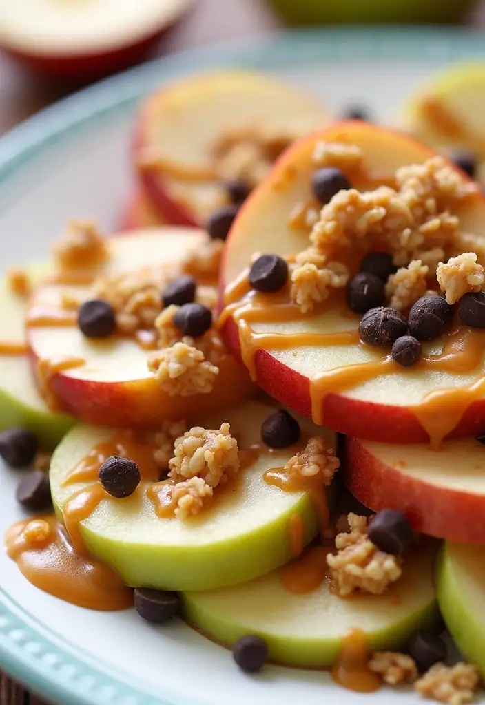 25 Easy Low Calorie Dessert Recipes That Still Feel Indulgent 124 25 Easy Low Calorie Dessert Recipes That Still Feel Indulgent - 20. Apple Nachos