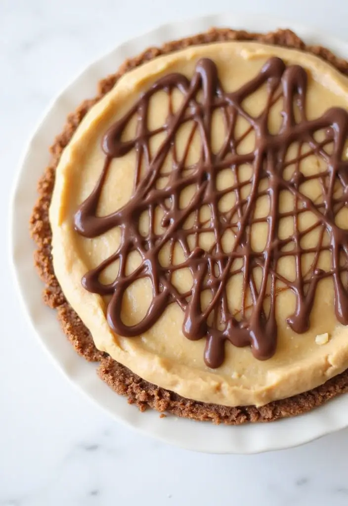 25 Easy Low Calorie Dessert Recipes That Still Feel Indulgent 48 25 Easy Low Calorie Dessert Recipes That Still Feel Indulgent - 8. No-Bake Peanut Butter Pie