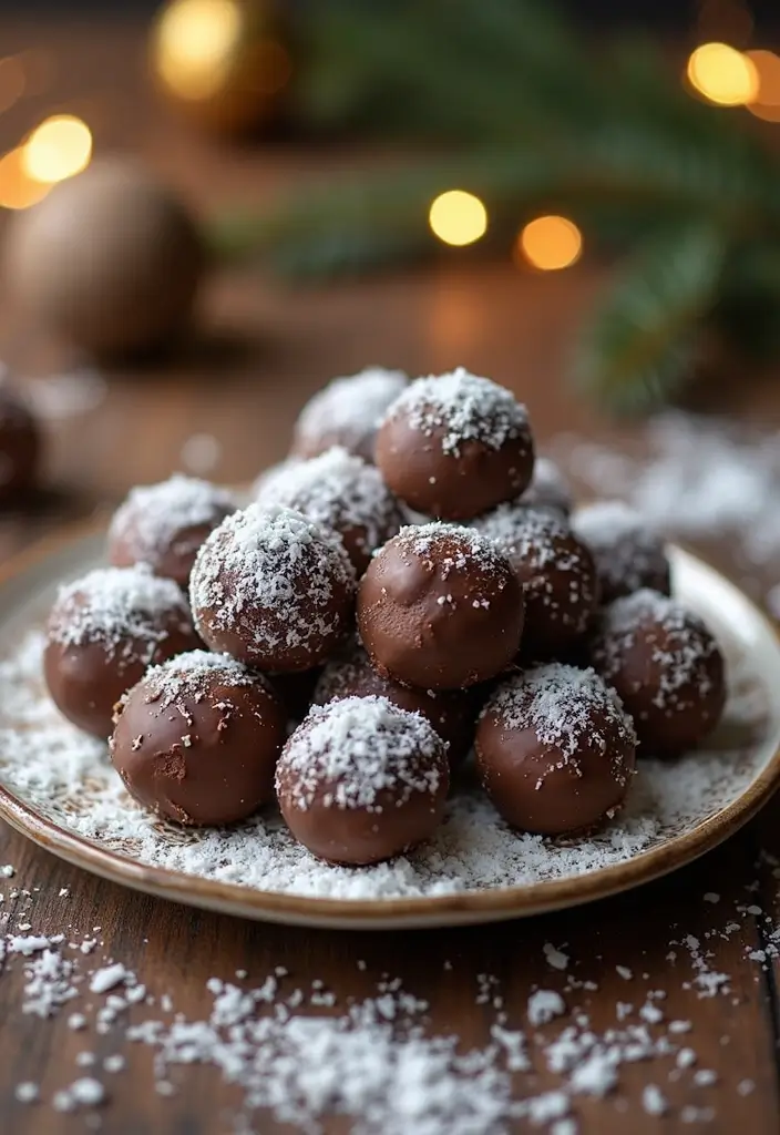 25 Easy No-Bake Dessert Recipes with Few Ingredients Anyone Can Make 63 25 Easy No-Bake Dessert Recipes with Few Ingredients Anyone Can Make - 11. Chocolate Coconut Truffles