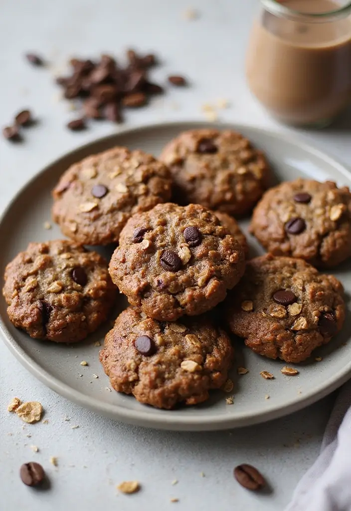 25 Easy No-Bake Dessert Recipes with Few Ingredients Anyone Can Make 110 25 Easy No-Bake Dessert Recipes with Few Ingredients Anyone Can Make - 18. No-Bake Mocha Oatmeal Cookies