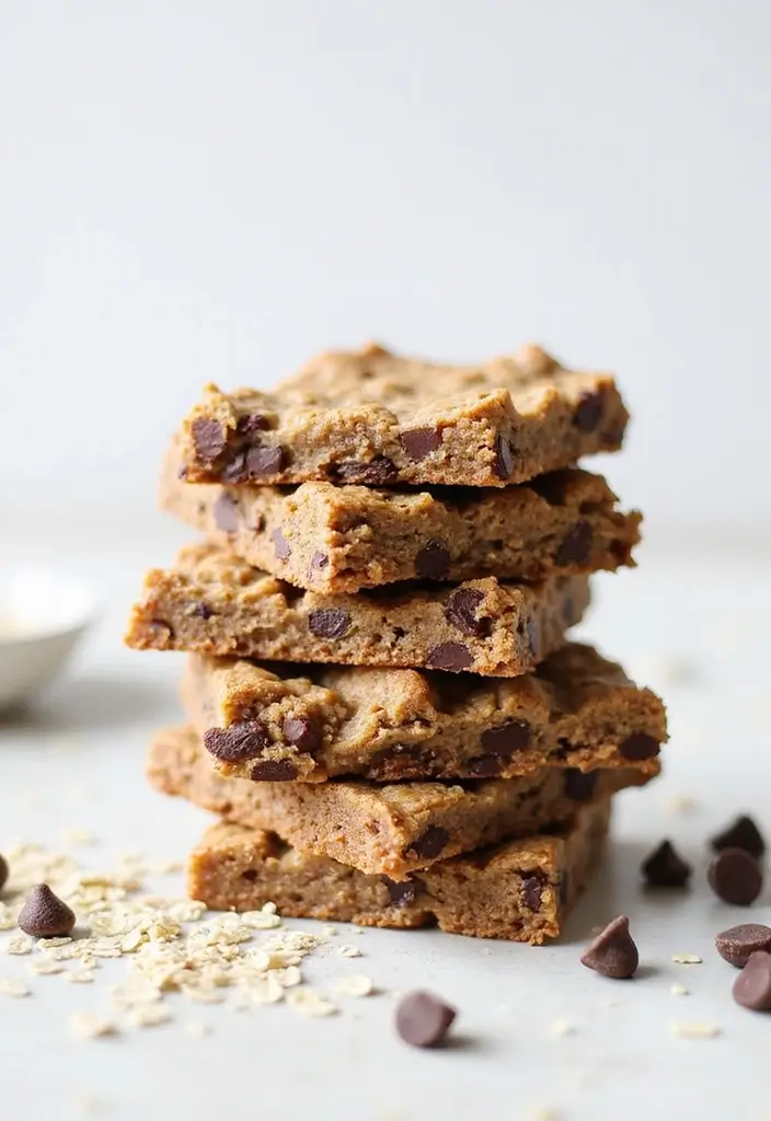 25 Easy No-Bake Dessert Recipes with Few Ingredients Anyone Can Make 115 25 Easy No-Bake Dessert Recipes with Few Ingredients Anyone Can Make - 19. No-Bake Chocolate Chip Protein Bars