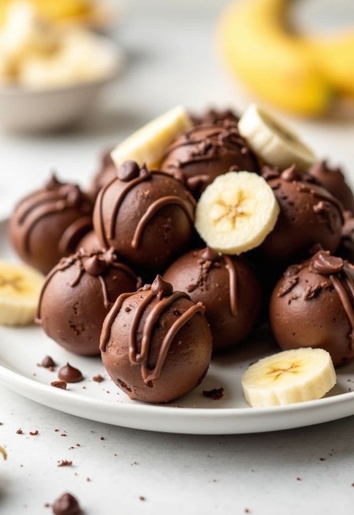 25 Easy No-Bake Dessert Recipes with Few Ingredients Anyone Can Make 133 25 Easy No-Bake Dessert Recipes with Few Ingredients Anyone Can Make - 23. No-Bake Chocolate Banana Bites
