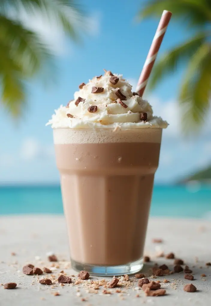 25 Easy No-Bake Dessert Recipes with Few Ingredients Anyone Can Make 15 25 Easy No-Bake Dessert Recipes with Few Ingredients Anyone Can Make - 3. Coconut Chocolate Milkshake