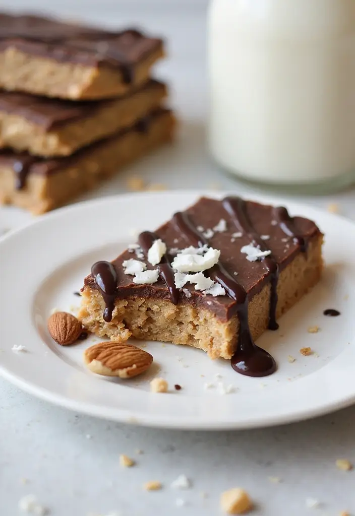 25 Easy No-Bake Dessert Recipes with Few Ingredients Anyone Can Make 34 25 Easy No-Bake Dessert Recipes with Few Ingredients Anyone Can Make - 6. Almond Joy Energy Bars