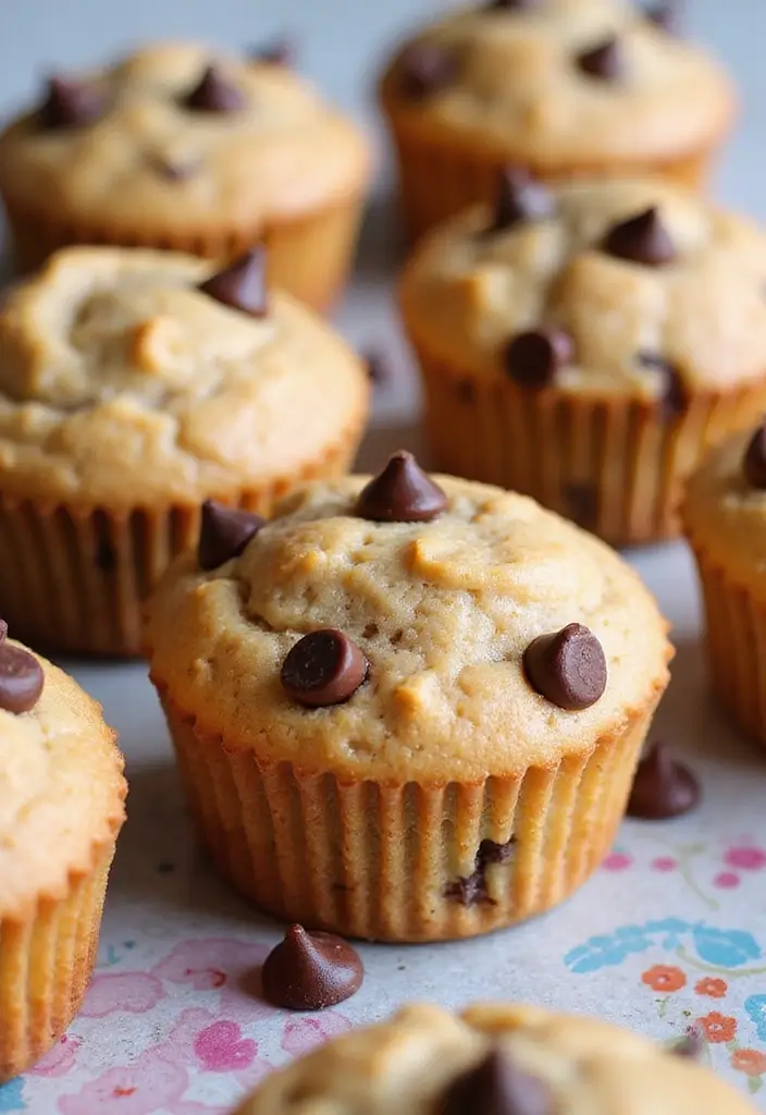 25 Easy Peanut Butter Dessert Recipes for Quick Sweet Fixes 54 25 Easy Peanut Butter Dessert Recipes for Quick Sweet Fixes - 10. Peanut Butter Chocolate Chip Muffins