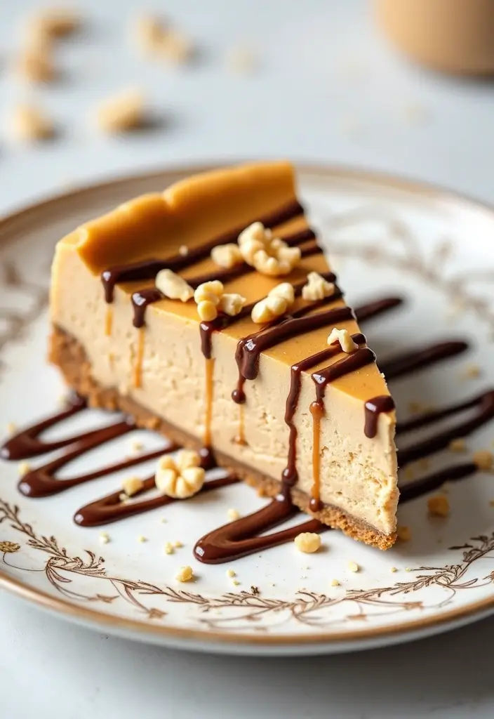 25 Easy Peanut Butter Dessert Recipes for Quick Sweet Fixes 64 25 Easy Peanut Butter Dessert Recipes for Quick Sweet Fixes - 12. No-Bake Peanut Butter Cheesecake