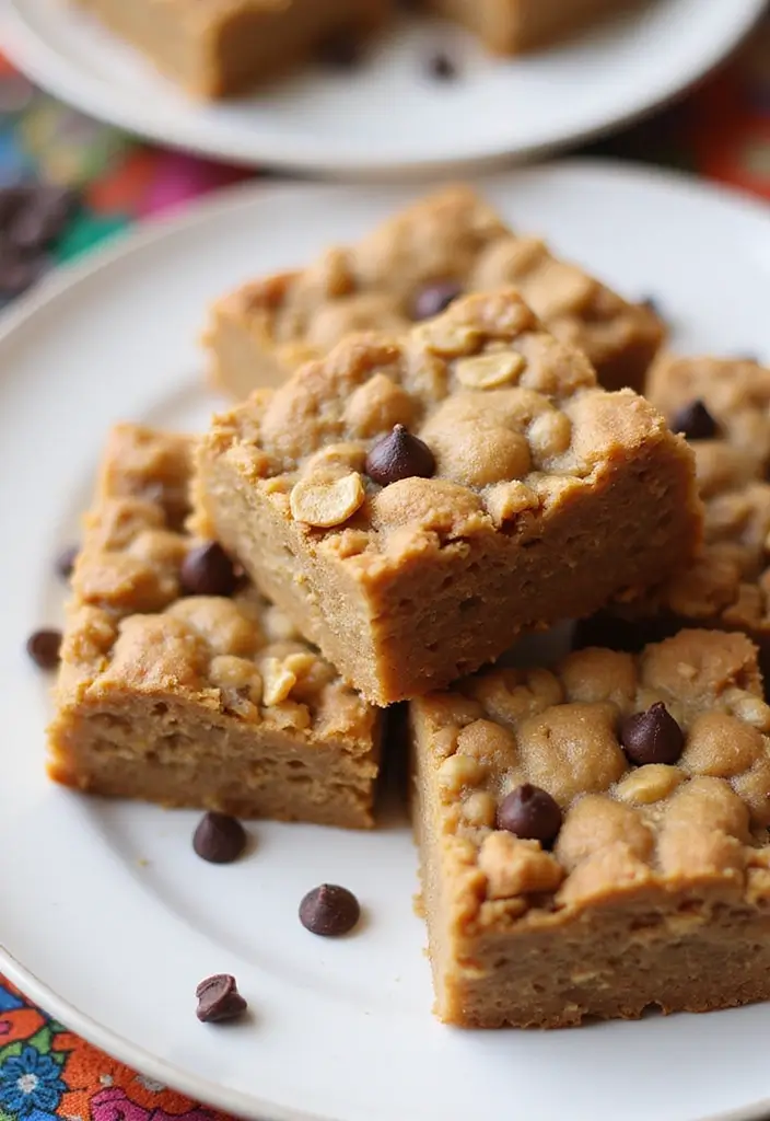 25 Easy Peanut Butter Dessert Recipes for Quick Sweet Fixes 71 25 Easy Peanut Butter Dessert Recipes for Quick Sweet Fixes - 13. Peanut Butter Oatmeal Bars