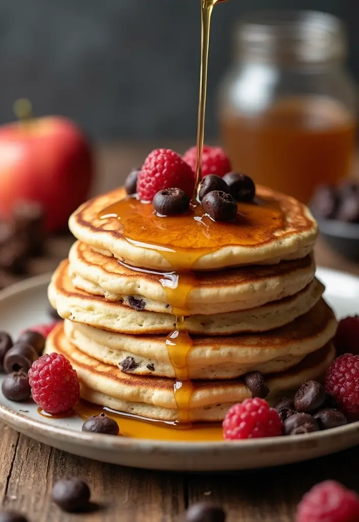 25 Easy Peanut Butter Dessert Recipes for Quick Sweet Fixes 111 25 Easy Peanut Butter Dessert Recipes for Quick Sweet Fixes - 19. Peanut Butter Chocolate Chip Pancakes