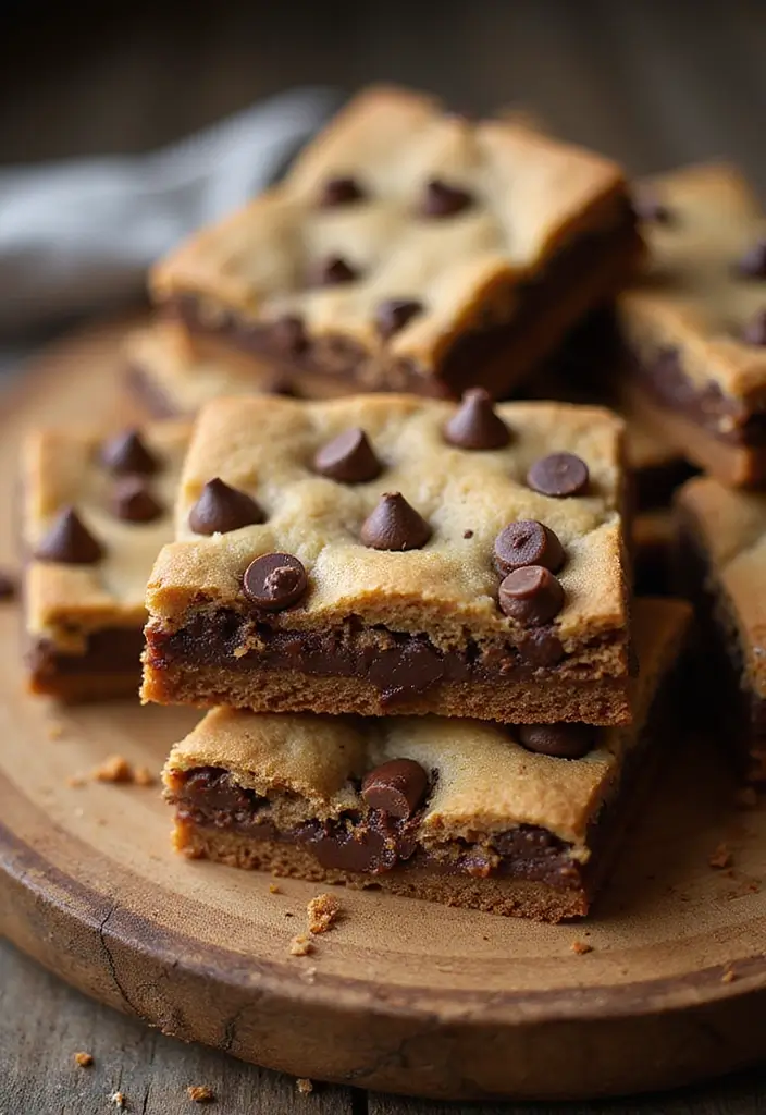 25 Gluten-Free Dessert Bar Recipes for a Crowd Perfect for Parties and Potlucks 1 25 Gluten-Free Dessert Bar Recipes for a Crowd Perfect for Parties and Potlucks - 1. Chocolate Chip Cookie Bars