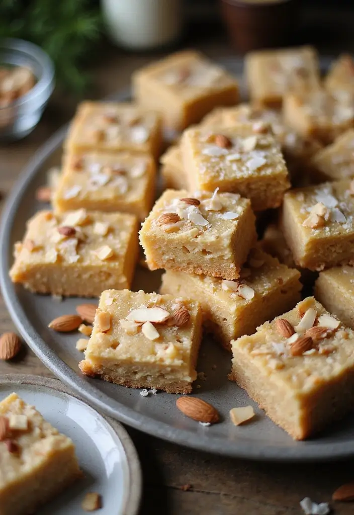 25 Gluten-Free Dessert Bar Recipes for a Crowd Perfect for Parties and Potlucks 118 25 Gluten-Free Dessert Bar Recipes for a Crowd Perfect for Parties and Potlucks - 20. Vanilla Almond Crunch Bars