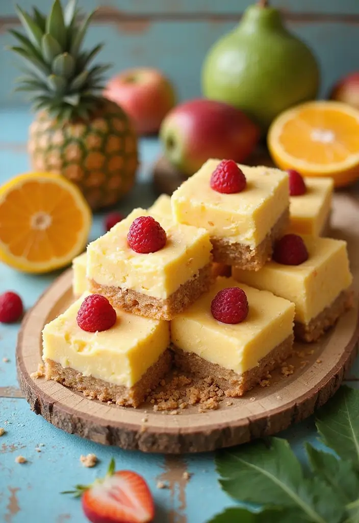 25 Gluten-Free Dessert Bar Recipes for a Crowd Perfect for Parties and Potlucks 125 25 Gluten-Free Dessert Bar Recipes for a Crowd Perfect for Parties and Potlucks - 21. Tropical Fruit Bars