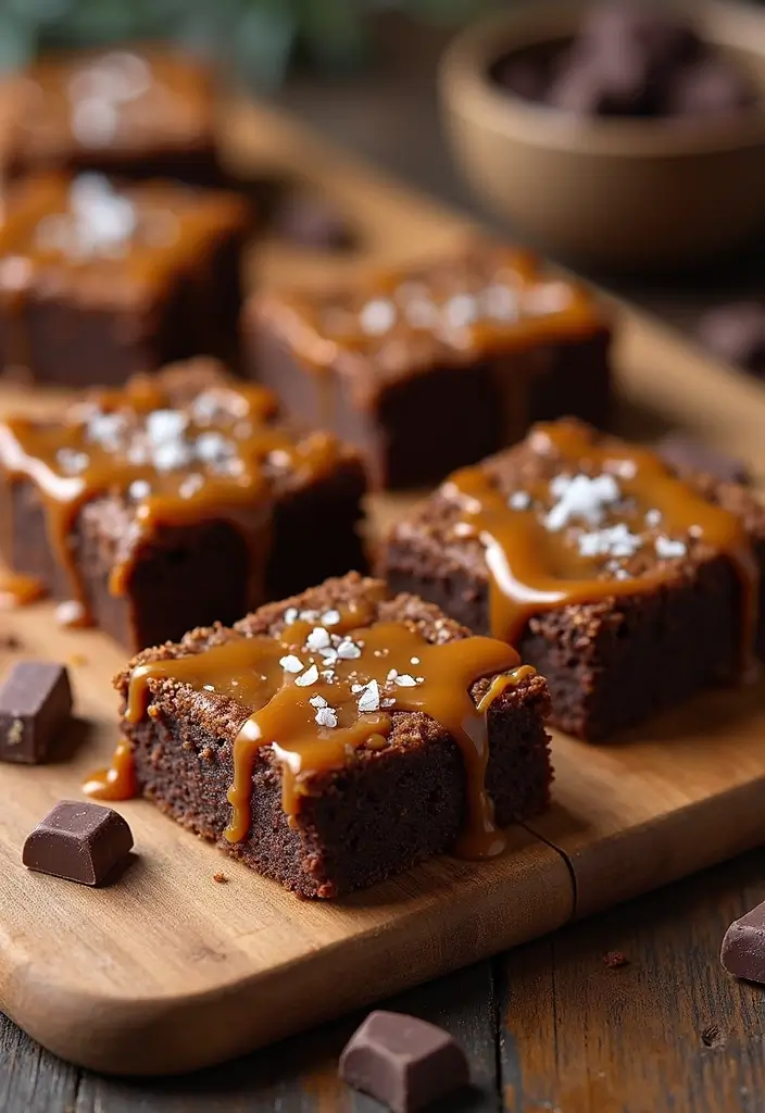 25 Gluten-Free Dessert Bar Recipes for a Crowd Perfect for Parties and Potlucks 23 25 Gluten-Free Dessert Bar Recipes for a Crowd Perfect for Parties and Potlucks - 5. Salted Caramel Brownie Bars